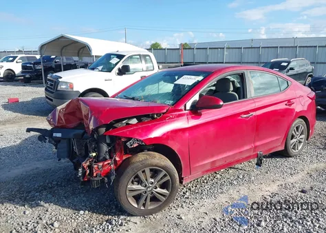 2017 Hyundai Elantra Se из США, поврежденный, VIN 5NPD84LFXHH022863